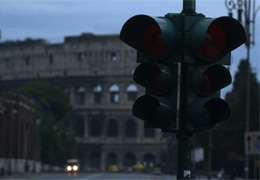Foto del blackout del settembre 2003