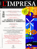 Copertina de L'Impresa (novembre 05) con un articolo di Mario Pagliaro