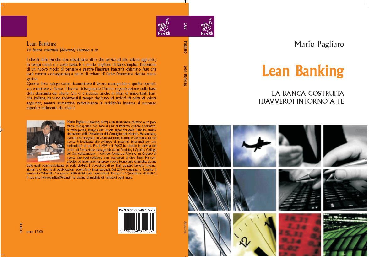 Copertina di Lean Banking, di Mario Pagliaro