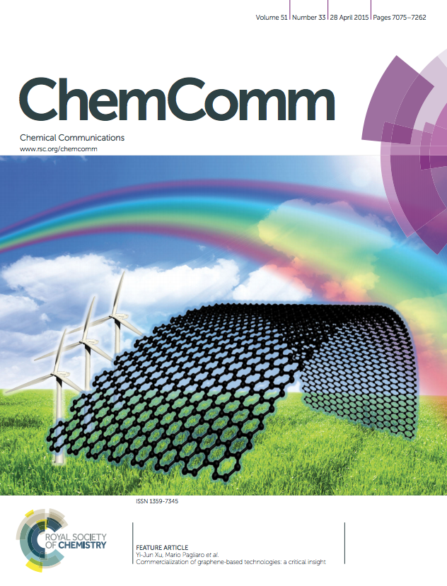 Chemical Communications - Cover of issue 33/2015