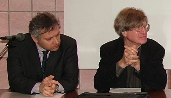 Armando Massarenti e Jean-Marc Lévy Leblond al Cnr di Palermo il 26 marzo 2007