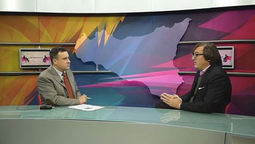 Mario Pagliaro intervistato da Daniele Araca per la prima puntata de L'Intervista del 2017