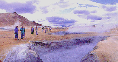 In Islanda bagni invernali grazie alla geotermia