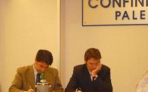 Giuseppe Catanzaro e Mario Pagliaro alla giornata Green Innovation a Palermo