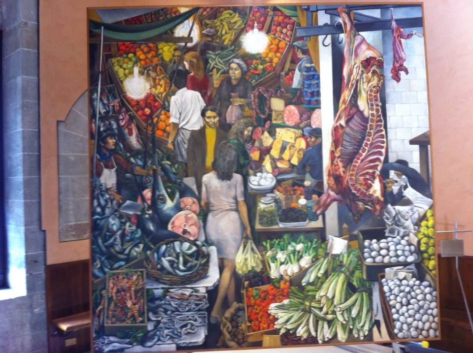 La Vucciria - Painting of Renato Guttuso hosted in Palazzo Steri. FineCat 2014 delegates will visit this masterpiece