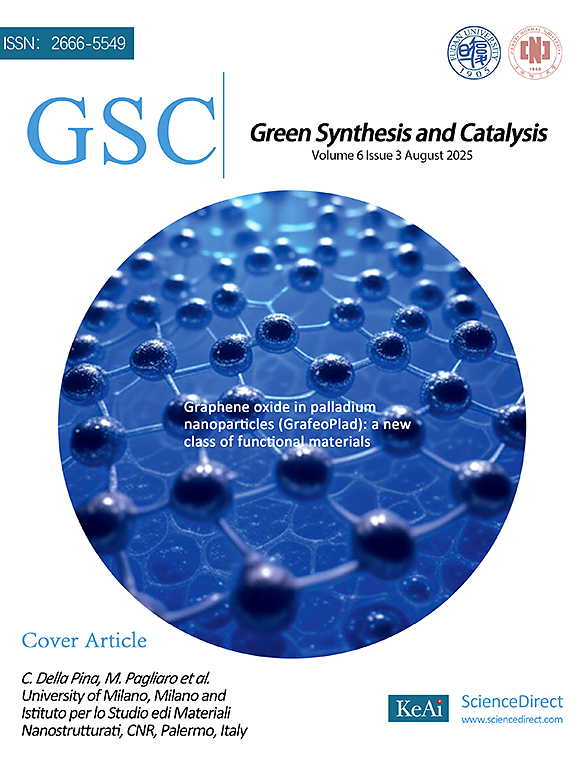 Cover of
                Green Synthesis & Catalysis 2025/6