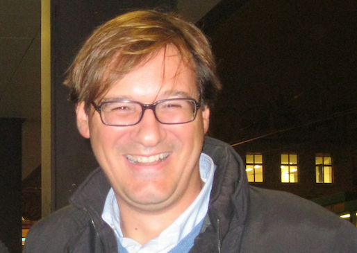 Mario Pagliaro in Zurich in front of the ETH after invited lecture, 2012