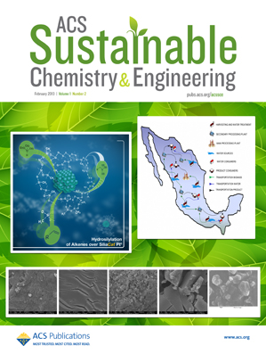 Cover of ACS
Sustainable Chemistry & Engineering, issue 1, volume 4, 2013, dedicated to Mario Pagliaro's Lab work