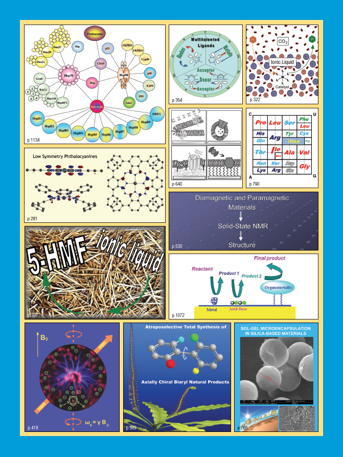 Cover of Chemical Reviews, issue 2, volume 111,
2011, dedicated to Mario Pagliaro's Lab work