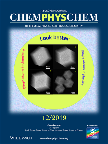 ChemPhysChem - cover of issue 12, 2019, dedicated
to Mario Pagliaro's Lab work