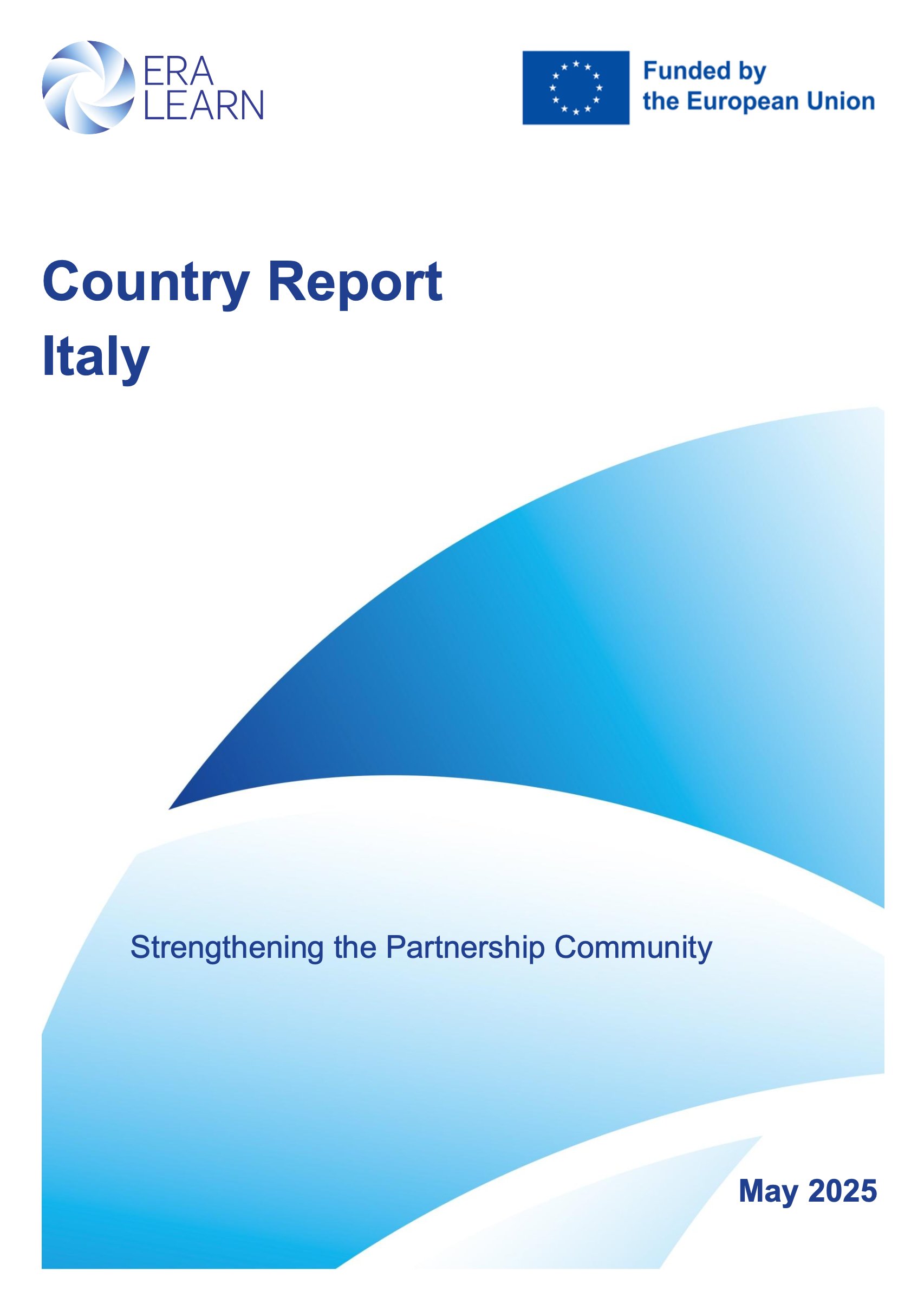 ERA LEARN Country Report
            Italy 2025
