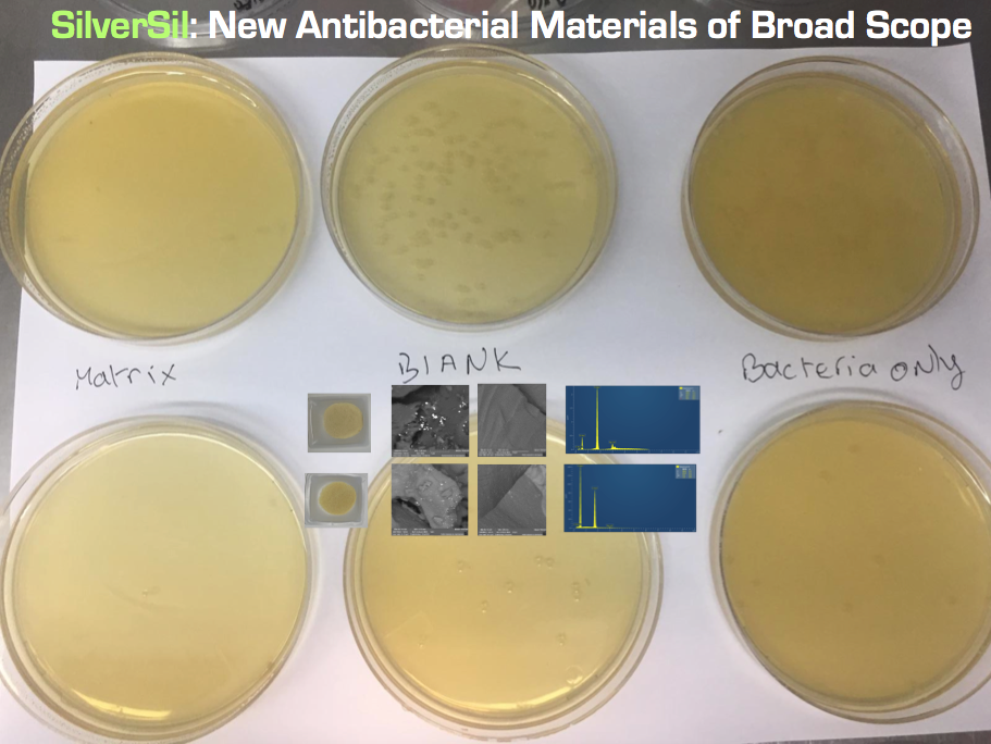 SilverSil: A new antibacterial of broad scope