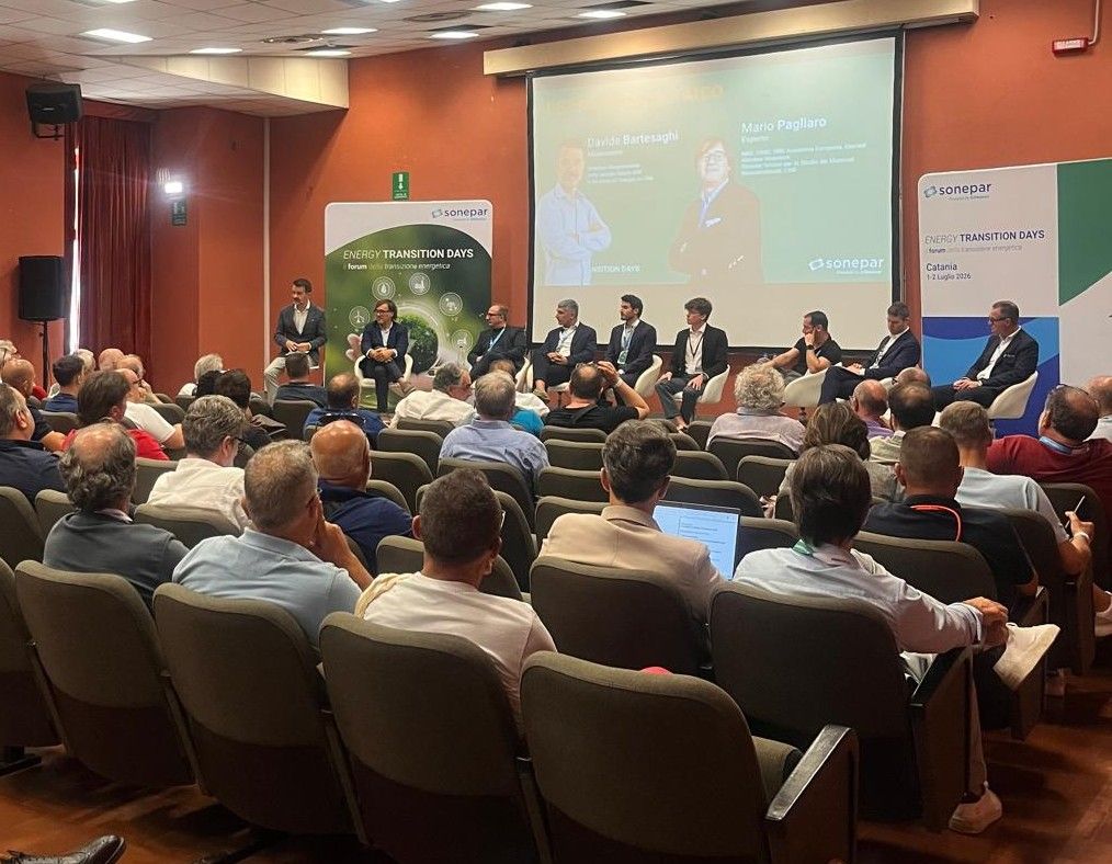Tavola rotonda BESS e Agrivoltaico agli
          Energy Transition Days organizzati da Sonepar a Catania il 2
          Luglio 2026