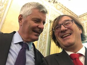 Alberto Pierobon e Mario Pagliaro